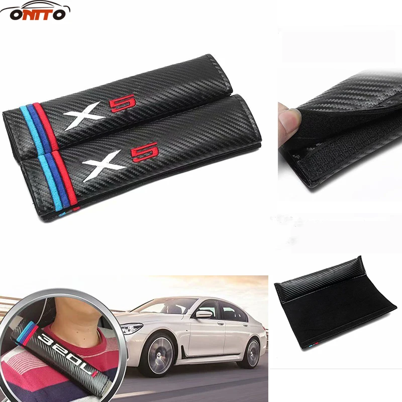 10pair/set Car Seat Belts Covers Carbon fiber Auto Padding Seat Belt Car-Covers for bmw X1 X3 X5 X6 car styling
10pair/set Car Seat Belts Covers Carbon fiber Auto Padding Seat Belt Car-Covers for bmw X1 X3 X5 X6 car styling