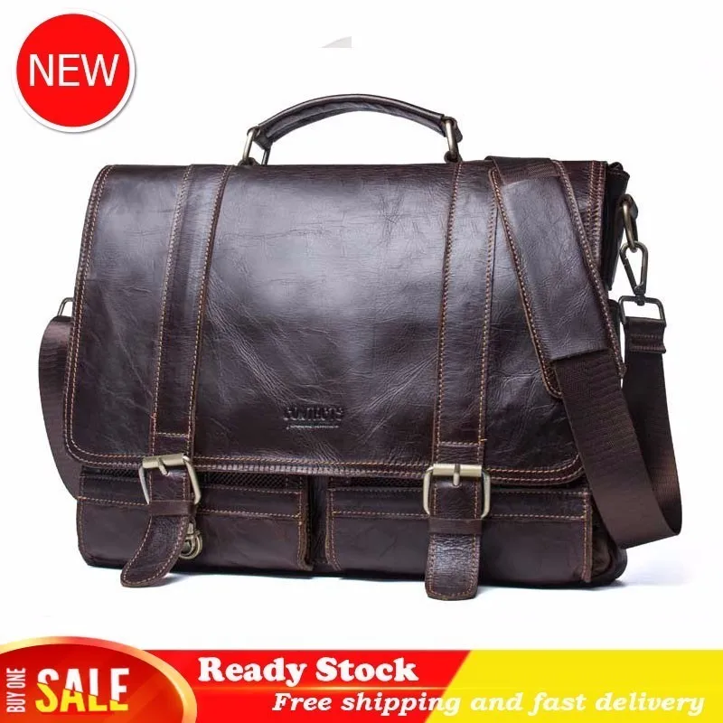 Leather Leisure Time Portable Business Affairs Document Baotou Layer Cowhide Man Computer Package Single Shoulder Satchel Best
Leather Leisure Time Portable Business Affairs Document Baotou Layer Cowhide Man Computer Package Single Shoulder Satchel Best