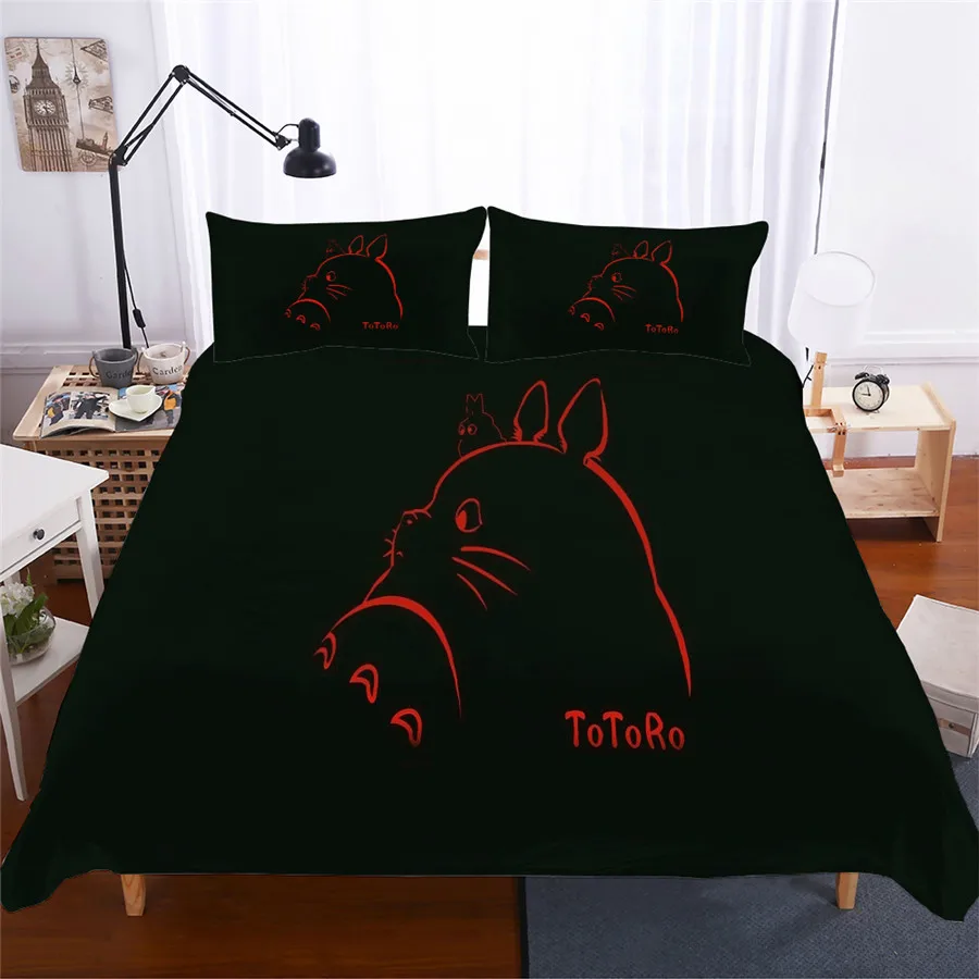 HELENGILI 3D Bedding Set Totoro Campus Badge Print Duvet Cover Set Bedcloth with Pillowcase Bed Set Home Textiles #LM-07
HELENGILI 3D Bedding Set Totoro Campus Badge Print Duvet Cover Set Bedcloth with Pillowcase Bed Set Home Textiles #LM-07