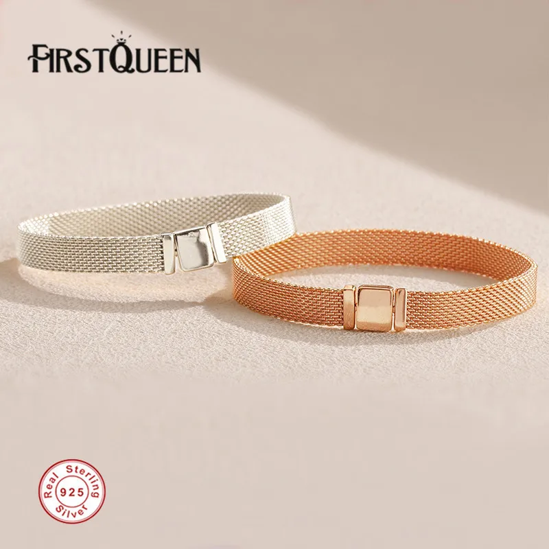 FirstQueen Pure 925 Silver 2018 Winter New Reflecxion Bracelet Fit Brand Charms Beads Anniversary DIY Gift For Jewelry Making
FirstQueen Pure 925 Silver 2018 Winter New Reflecxion Bracelet Fit Brand Charms Beads Anniversary DIY Gift For Jewelry Making
