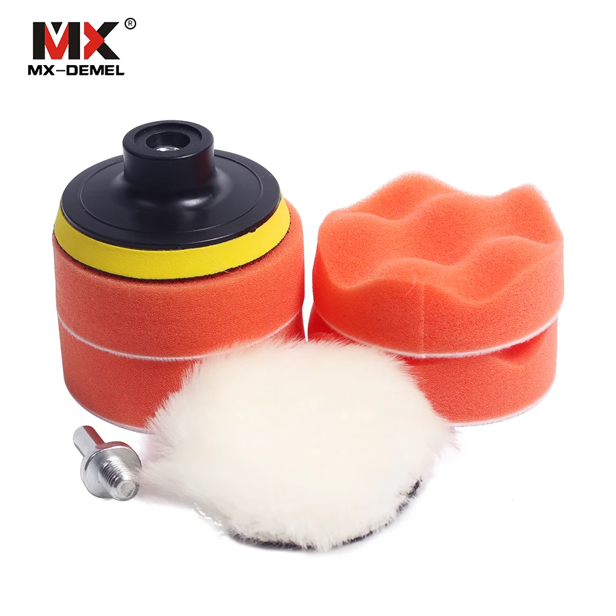 7pcs 3" car polishing pad set Polishing Buffer Waxing Buffing Pad Drill Set Kit Car Polishing sponge Wheel Kit polisher
7pcs 3" car polishing pad set Polishing Buffer Waxing Buffing Pad Drill Set Kit Car Polishing sponge Wheel Kit polisher