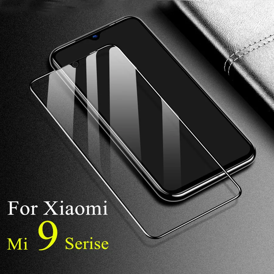 

For Xiaomi mi 9 9t pro cc 9e glass xiomi 9 t mi9 cc9 cc9e se armor xiaomei xiami screen protector full cover 9h film sheet cam