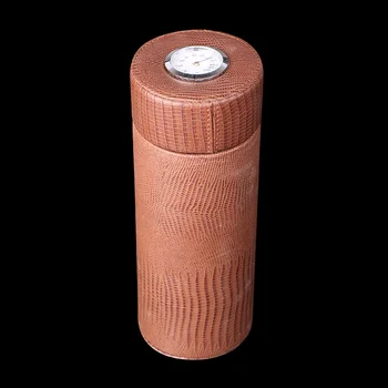 COHIBA Alligator Pattern Travel Leahter Case Cedar Wood Lined Cigar Tube Humidor Box W Hygrometer Humidifier
COHIBA Alligator Pattern Travel Leahter Case Cedar Wood Lined Cigar Tube Humidor Box W Hygrometer Humidifier