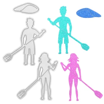 Men Women Rowing Surfboards Metal Cutting Dies Stencils for DIY Scrapbooking Album New 2019 Paper Cards Craft Decor Embossing 
Men Women Rowing Surfboards Metal Cutting Dies Stencils for DIY Scrapbooking Album New 2019 Paper Cards Craft Decor Embossing
