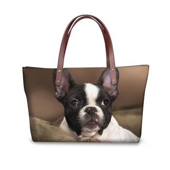 Customized Feminine Handbags For Women Casual Shoulder Bags Tote French Bulldog Pattern Large Messenger Bag bolsas sac a mai
Customized Feminine Handbags For Women Casual Shoulder Bags Tote French Bulldog Pattern Large Messenger Bag bolsas sac a mai