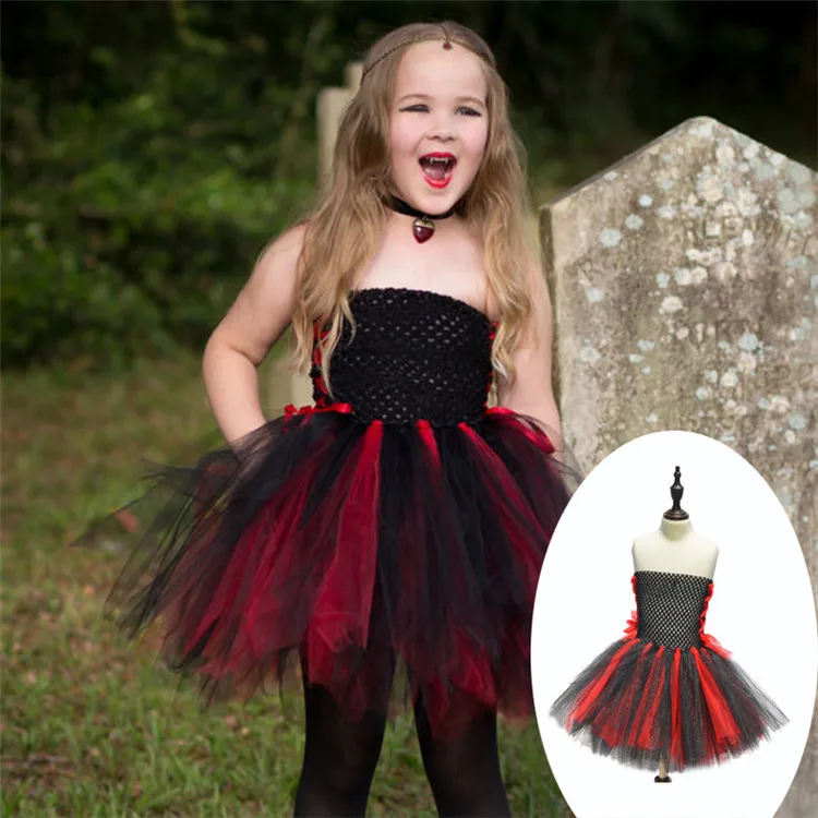 Kid's Halloween Dress Vampire Clothes Little Girl demon clothing Suit Movie Props Evil Performance Dress Girl Vampire Costume
Kid's Halloween Dress Vampire Clothes Little Girl demon clothing Suit Movie Props Evil Performance Dress Girl Vampire Costume