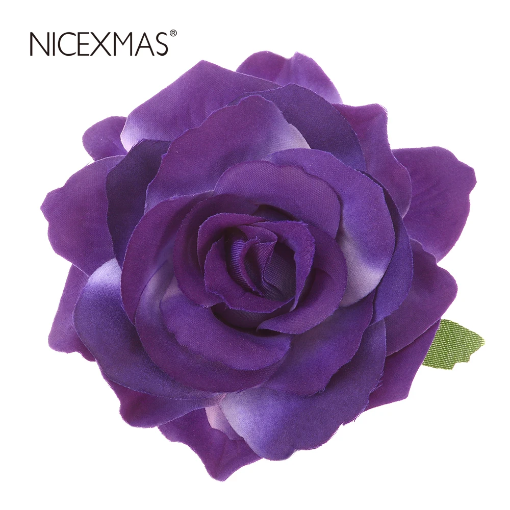 NICEXMAS 2018 New 2 in 1 Artificial Big Rose Flower Hairpin Hair Clips Flower Brooch for Women Party Wedding Birthday Gift
NICEXMAS 2018 New 2 in 1 Artificial Big Rose Flower Hairpin Hair Clips Flower Brooch for Women Party Wedding Birthday Gift