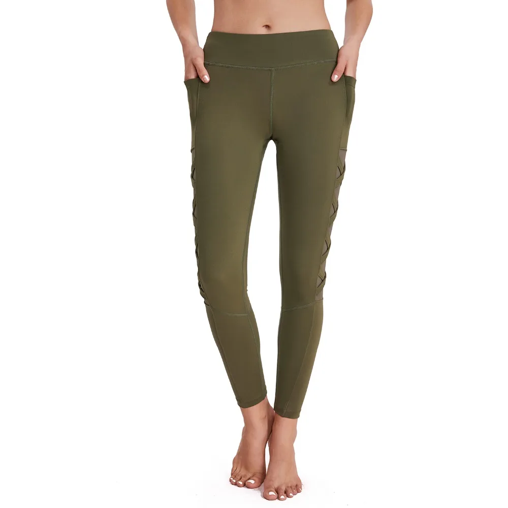 HaoShou Professional sport gym Running Seamless Yoga pant stretchy Hollowing out fitness women leggings
HaoShou Professional sport gym Running Seamless Yoga pant stretchy Hollowing out fitness women leggings