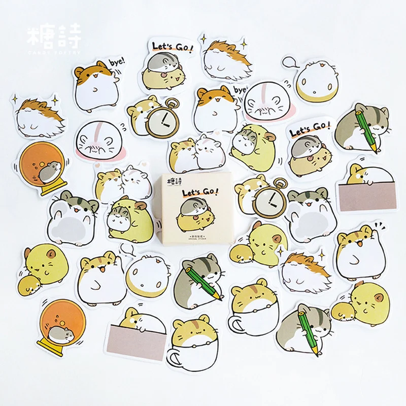 45 Pcs/box Cute animals mouse mini paper sticker package DIY diary decoration sticker album scrapbooking
45 Pcs/box Cute animals mouse mini paper sticker package DIY diary decoration sticker album scrapbooking