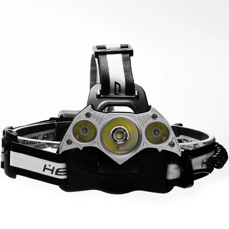 SQ018 Rechargeable Headlight 800Lm 3LED T6+2XPE Waterproof HeadLamp USB Charger For Fishing Lamp Hunting Comping
SQ018 Rechargeable Headlight 800Lm 3LED T6+2XPE Waterproof HeadLamp USB Charger For Fishing Lamp Hunting Comping