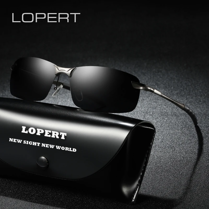 LOPERT Brand Designer Men's Polarized Sunglasses Men driving Sun Glasses Glasses For Men oculos de sol masculino UV400
LOPERT Brand Designer Men's Polarized Sunglasses Men driving Sun Glasses Glasses For Men oculos de sol masculino UV400