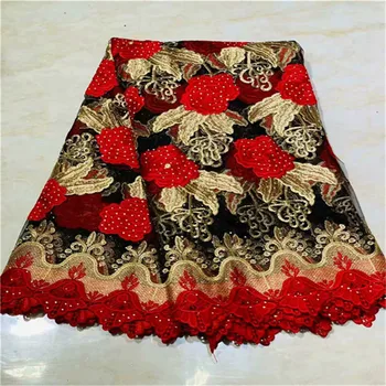 Free Shipping Red High Quality Guipure Lace Fabric 2019 African Voile Swiss Lace Fabric With Rhinestones For Wedding Dress
Free Shipping Red High Quality Guipure Lace Fabric 2019 African Voile Swiss Lace Fabric With Rhinestones For Wedding Dress