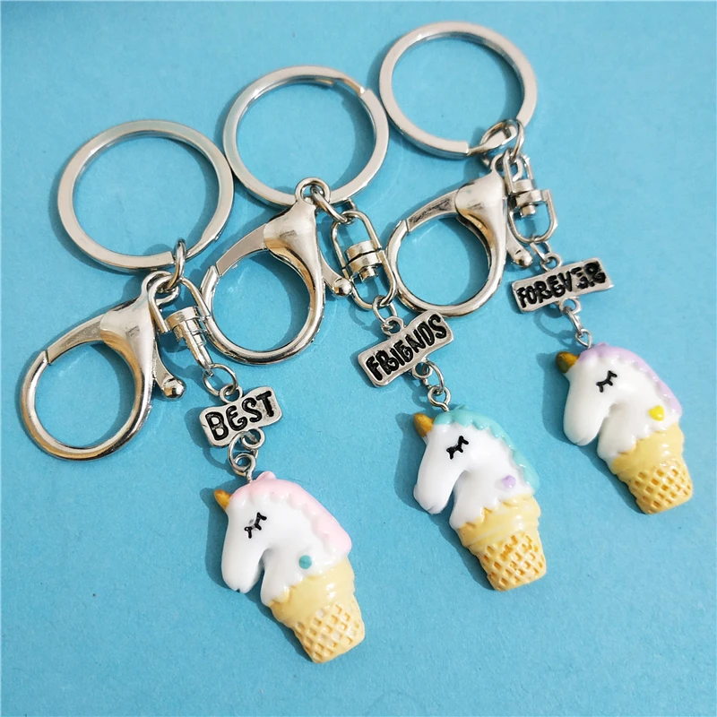 Cute Best Friends Forever BFF Unicorn KeyChain for Kids Girls Lovely Animal Horse Key Chain Ring Christmas Gift Jewellery
Cute Best Friends Forever BFF Unicorn KeyChain for Kids Girls Lovely Animal Horse Key Chain Ring Christmas Gift Jewellery