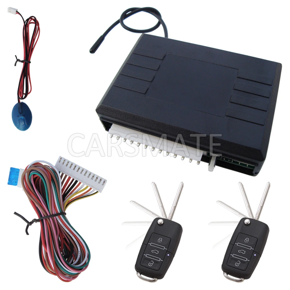 Universal Car Keyless Entry System With Flip Key Remote Controls LED Light Electronic Lock Pheumatic Lock Are Selectable
Universal Car Keyless Entry System With Flip Key Remote Controls LED Light Electronic Lock Pheumatic Lock Are Selectable