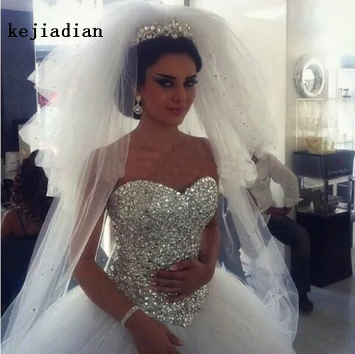 Gorgeous Ball Gown Wedding Dresses crystal 2019 Sexy sweetheart Bride Gowns Vintage wedding gown Vestido De Noiva
Gorgeous Ball Gown Wedding Dresses crystal 2019 Sexy sweetheart Bride Gowns Vintage wedding gown Vestido De Noiva