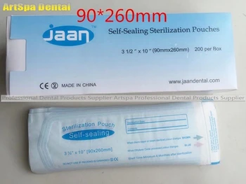 90 * 260mm DENTAL SELF SEAL STERILIZATION POUCHES medical bag sterilization bags no need sealing machine 200 / box
90 * 260mm DENTAL SELF SEAL STERILIZATION POUCHES medical bag sterilization bags no need sealing machine 200 / box