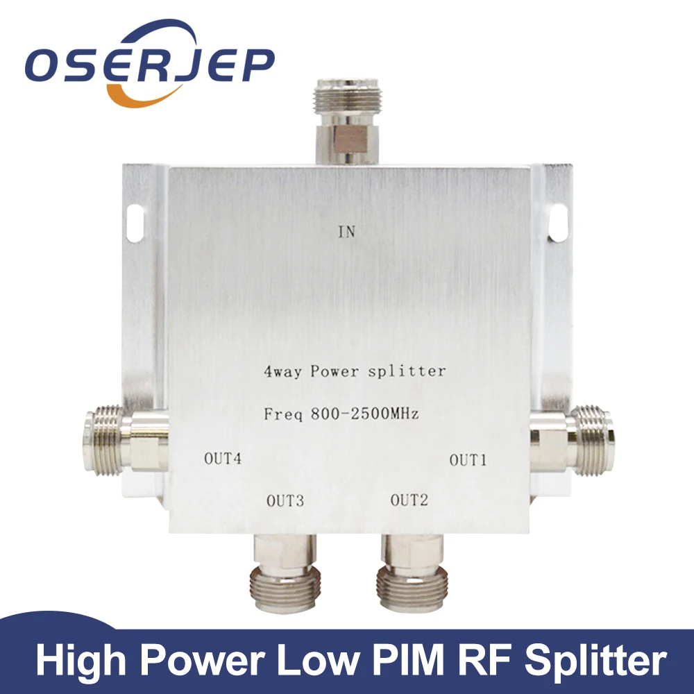 4 Way N 1 In/To 4 Power Divider Splitter 380~2500MHz for GSM CDMA 3G Signal Booster ,Connect To Indoor Antenna Outdoor antenna
4 Way N 1 In/To 4 Power Divider Splitter 380~2500MHz for GSM CDMA 3G Signal Booster ,Connect To Indoor Antenna Outdoor antenna