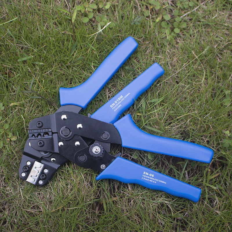 YTH Crimping pliers SN-01BM insuated Plier D6-6/DL-6 8 jaw for plug /coaxial cable terminals kit 230mm crimping Tools stripper
YTH Crimping pliers SN-01BM insuated Plier D6-6/DL-6 8 jaw for plug /coaxial cable terminals kit 230mm crimping Tools stripper