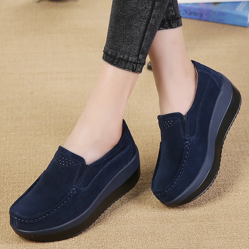 Women Flats Platform Loafers Ladies Elegant Genuine Leather Moccasins Shoes Woman Autumn Slip On Casual Women's Shoes
Women Flats Platform Loafers Ladies Elegant Genuine Leather Moccasins Shoes Woman Autumn Slip On Casual Women's Shoes