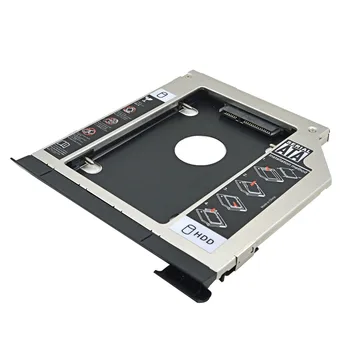 Aluminum 2nd HDD Caddy 9.5mm SATA 3.0 2.5"HDD Case Enclosure For Dell Latitude E6320 E6420 E6520 E6330 E6430 E6530 DVD Optibay
Aluminum 2nd HDD Caddy 9.5mm SATA 3.0 2.5"HDD Case Enclosure For Dell Latitude E6320 E6420 E6520 E6330 E6430 E6530 DVD Optibay