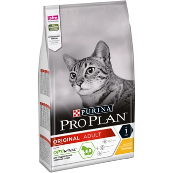 Pro Plan dry food for adult cats from 1 year to maintain the health of the kidneys, with chicken, Package, 1,5kg
Pro Plan dry food for adult cats from 1 year to maintain the health of the kidneys, with chicken, Package, 1,5kg