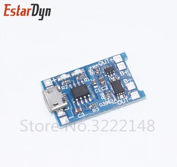 20pcs 5V 1A Micro USB 18650 Lithium Battery Charging Board Charger Module+Protection Dual Functions
20pcs 5V 1A Micro USB 18650 Lithium Battery Charging Board Charger Module+Protection Dual Functions