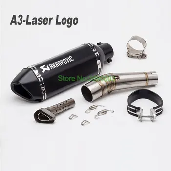 Laser Akrapovic Moto Exhaust for NC750 NC700 NC750X Motorcycle Muffler Middle Link Pipe Motorbike Muffler Escape With DB Killer
Laser Akrapovic Moto Exhaust for NC750 NC700 NC750X Motorcycle Muffler Middle Link Pipe Motorbike Muffler Escape With DB Killer