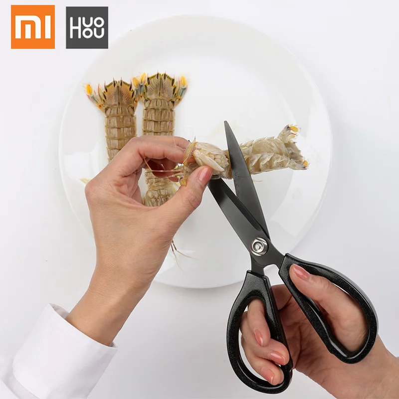 xiaomi huohou kitchen Scissors black Stainless steel Rust Prevention sharped knife MI mijia shears clippers mihome chain woman
xiaomi huohou kitchen Scissors black Stainless steel Rust Prevention sharped knife MI mijia shears clippers mihome chain woman
