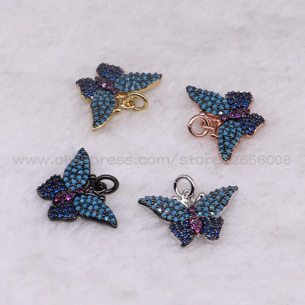 8 Pcs Fashion Tiny Cute metal butterfly micro pave Tiny wing insect pendant Mix color bugs charms jewelry pendant Wholesale 3180
8 Pcs Fashion Tiny Cute metal butterfly micro pave Tiny wing insect pendant Mix color bugs charms jewelry pendant Wholesale 3180