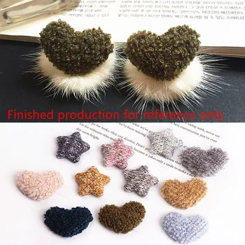 Winter style 30pcs/lot color Cotton thread decoration cartoon hearts/stars shape flatback Cloth buckle charms diy jewelry making
Winter style 30pcs/lot color Cotton thread decoration cartoon hearts/stars shape flatback Cloth buckle charms diy jewelry making