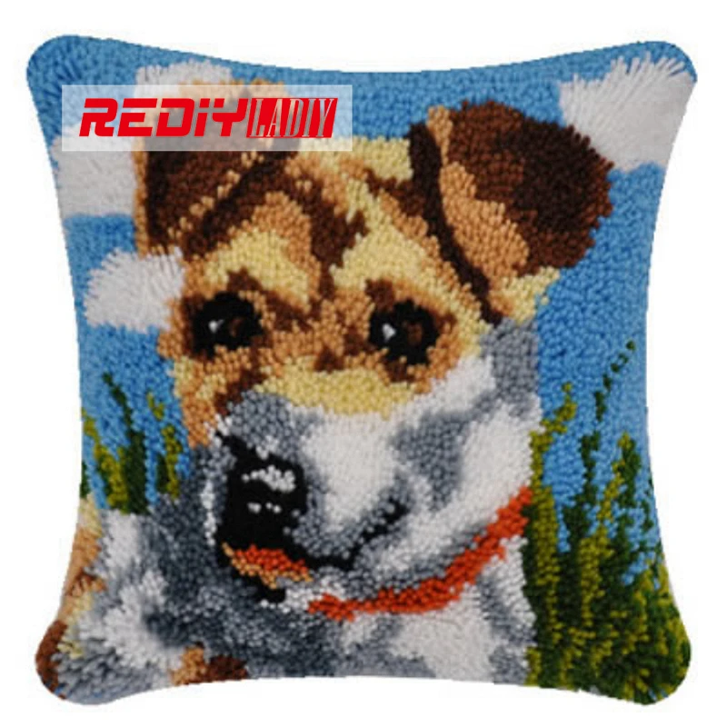 LADIY Latch Hook Cushion Yarn for Embroidery Cushion Cover Friend Puppy Pillow Case Crochet Cushion Home Decorative Pillow BZ680
LADIY Latch Hook Cushion Yarn for Embroidery Cushion Cover Friend Puppy Pillow Case Crochet Cushion Home Decorative Pillow BZ680