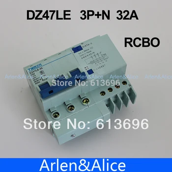 DZ47LE 3P+N 32A 400V~ 50HZ/60HZ Residual current Circuit breaker with over current and Leakage protection RCBO
DZ47LE 3P+N 32A 400V~ 50HZ/60HZ Residual current Circuit breaker with over current and Leakage protection RCBO