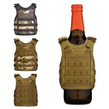 Outdoor Cool Camo Tactical Military Mini Vest Beer Beverage Water Bottle Cup Holder
Outdoor Cool Camo Tactical Military Mini Vest Beer Beverage Water Bottle Cup Holder