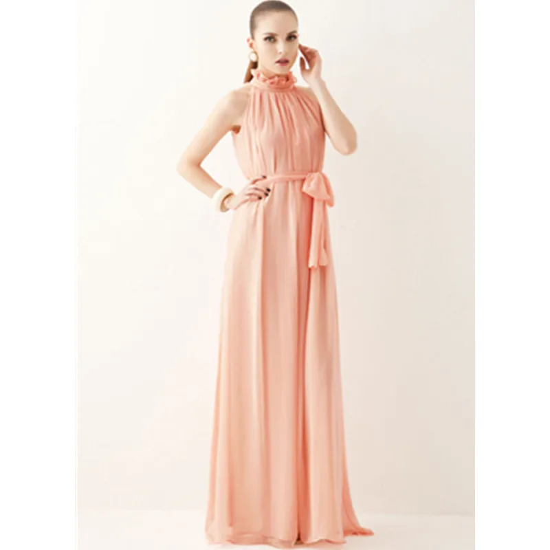 Women's Turtle Collar Sleeveless Beach Style Long Chiffon Summer Maxi Dress Floor-Length For Party Dress Women YZB0183
Women's Turtle Collar Sleeveless Beach Style Long Chiffon Summer Maxi Dress Floor-Length For Party Dress Women YZB0183