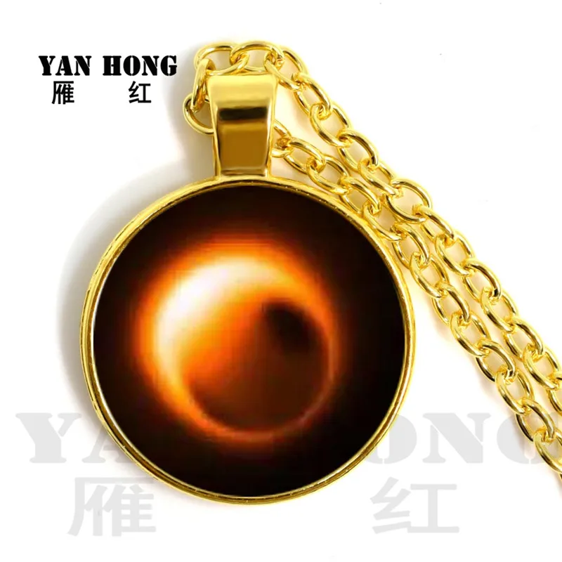 For the first time, humans directly photographed black holes, M87 black holes, hand-made fashion necklaces, glass 25mm. Worth co
For the first time, humans directly photographed black holes, M87 black holes, hand-made fashion necklaces, glass 25mm. Worth co