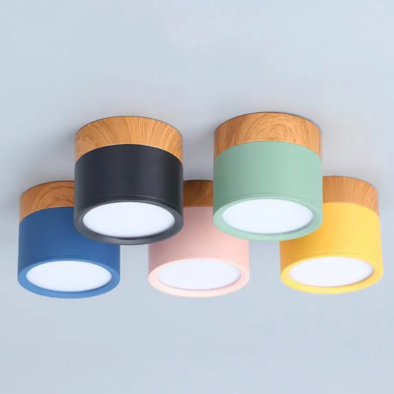 Led Multi colour Cylinder Ceiling Lamp Corridor aisle headlights Recessed Led Ceiling Light Kid Room Living Room Lights Wood
Led Multi colour Cylinder Ceiling Lamp Corridor aisle headlights Recessed Led Ceiling Light Kid Room Living Room Lights Wood