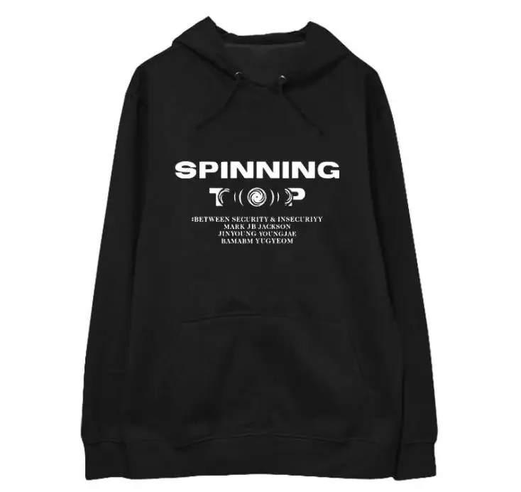Autumn winter new arrival got7 spinning top album all member names printing hoodies kpop unisex pullover fleece/thin sweatshirt
Autumn winter new arrival got7 spinning top album all member names printing hoodies kpop unisex pullover fleece/thin sweatshirt
