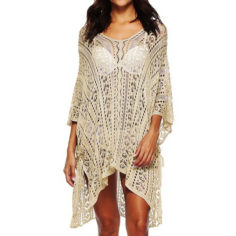 Litthing New Sexy Beach Cover up Dress Crochet Robe de Plage Pareos for Women Swim Wear Saida de Praia Beachwear Coverups
Litthing New Sexy Beach Cover up Dress Crochet Robe de Plage Pareos for Women Swim Wear Saida de Praia Beachwear Coverups