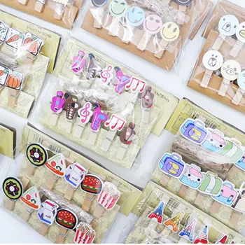 10Pcs/lots Kawaii Small Wooden Clip Photo Paper Postcard Craft DIY Clips Office Binding Supplies Cute Stationery
10Pcs/lots Kawaii Small Wooden Clip Photo Paper Postcard Craft DIY Clips Office Binding Supplies Cute Stationery