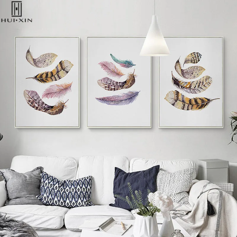 Mordern Canvas Paintings Pictures Bright Varicolored Feathers And Several Water Drops On them Decorative Images For Home Decor
Mordern Canvas Paintings Pictures Bright Varicolored Feathers And Several Water Drops On them Decorative Images For Home Decor