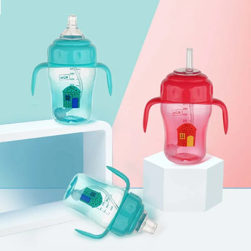 Mamadeira Baby Feeding bottle Water Milk bottle Infant Training Baby feeding Cups Garrafa Nursing biberon Gift with 3 Nipples
Mamadeira Baby Feeding bottle Water Milk bottle Infant Training Baby feeding Cups Garrafa Nursing biberon Gift with 3 Nipples