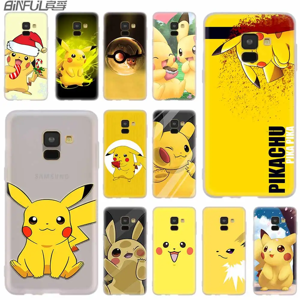 Cover Silicone case For Samsung Galaxy A6 A8 A9 A7 A5 A3 Plus 2018 2017 2016 2015 A6S Star Pikachues
Cover Silicone case For Samsung Galaxy A6 A8 A9 A7 A5 A3 Plus 2018 2017 2016 2015 A6S Star Pikachues