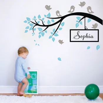 Huge Birds Branch Wall Sticker Vinyl Decal Kid Nursery Baby Decor Personalised Name Wall Sticker For Kids Room 114cmx151CM
Huge Birds Branch Wall Sticker Vinyl Decal Kid Nursery Baby Decor Personalised Name Wall Sticker For Kids Room 114cmx151CM