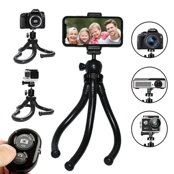 Etmakit Portable Flexible Cell Phone Camera Stand Holder Adjustable Tripod with Remote Control NK-Shopping
Etmakit Portable Flexible Cell Phone Camera Stand Holder Adjustable Tripod with Remote Control NK-Shopping