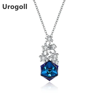 Authentic 925 sterling silver jewelry white crystal stone snow link blue square stone pendant necklace fine jewelry gifts
Authentic 925 sterling silver jewelry white crystal stone snow link blue square stone pendant necklace fine jewelry gifts