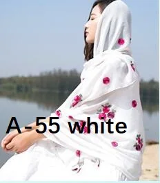 Fresh flower embroidery cotton and linen scarves autumn and winter fashion national wind wild scarves long female shawl
Fresh flower embroidery cotton and linen scarves autumn and winter fashion national wind wild scarves long female shawl