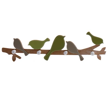 SOFT-Wooden Bird Wall Hanger Hook Rack Clothes Hat Key Organizer Home Room Decor, Green
SOFT-Wooden Bird Wall Hanger Hook Rack Clothes Hat Key Organizer Home Room Decor, Green