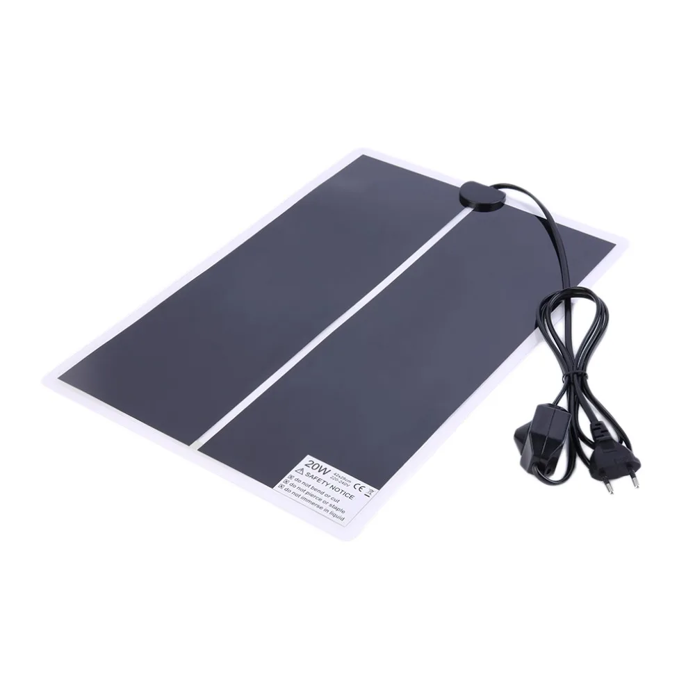 IR 20W Adjustable Temperature Heating Pad Mat for Reptile Amphibians Pet Cat Dog Far infrared ray radiant heating Mat Pet Supply
IR 20W Adjustable Temperature Heating Pad Mat for Reptile Amphibians Pet Cat Dog Far infrared ray radiant heating Mat Pet Supply