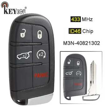 KEYECU 433MHz ID46 Chip M3N-40821302 Replacement 4+1 5 Button Smart Remote Key Fob for Grand Cherokee 2014 2015 16 17 18 19 2020
KEYECU 433MHz ID46 Chip M3N-40821302 Replacement 4+1 5 Button Smart Remote Key Fob for Grand Cherokee 2014 2015 16 17 18 19 2020
