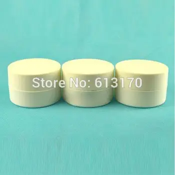 Wholesale 100G Empty Cream Jars Double Wall White MINI Sample Tins Diy Makeup Cosmetic Packing Container Free shipping
Wholesale 100G Empty Cream Jars Double Wall White MINI Sample Tins Diy Makeup Cosmetic Packing Container Free shipping